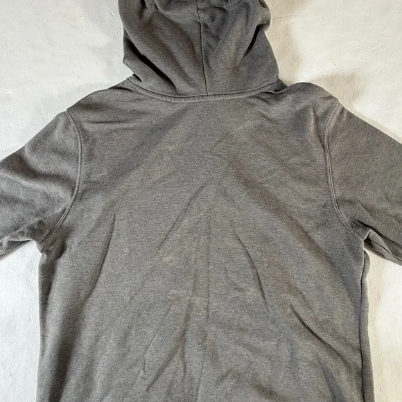 The North Face Mens Medium Hoodie Never Stop Exploring Gray Performance Pullover - Picture 3 of 7